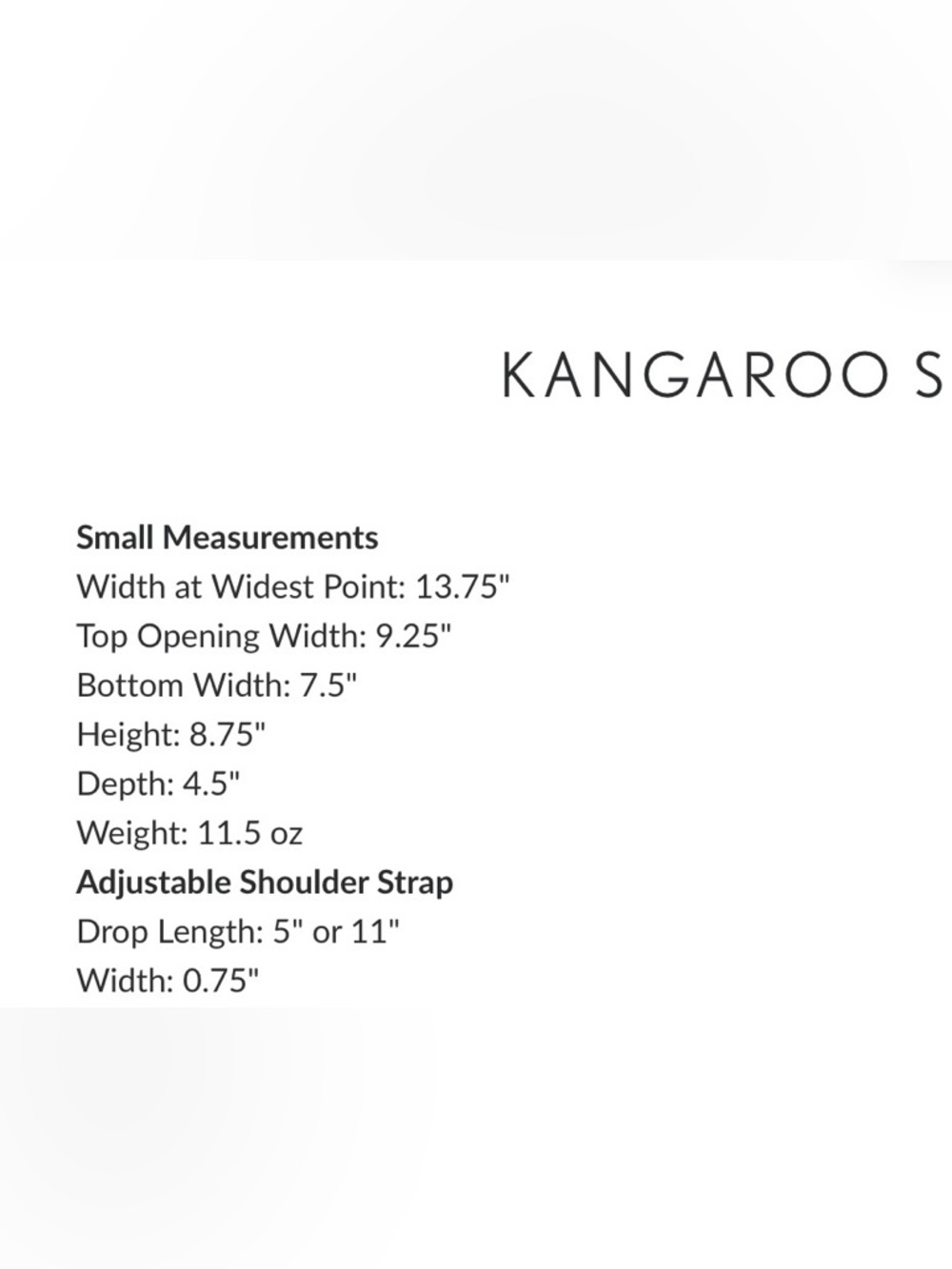 Portland Leather Small Kangaroo - Picture 5 of 7